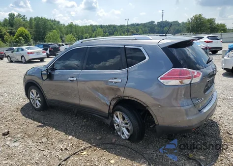 2016 Nissan Rogue S из США, поврежденный, VIN KNMAT2MV8GP680065